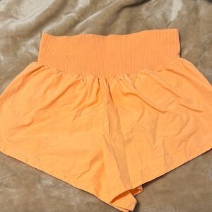 Free people High-Waist Orange Women’s Shorts